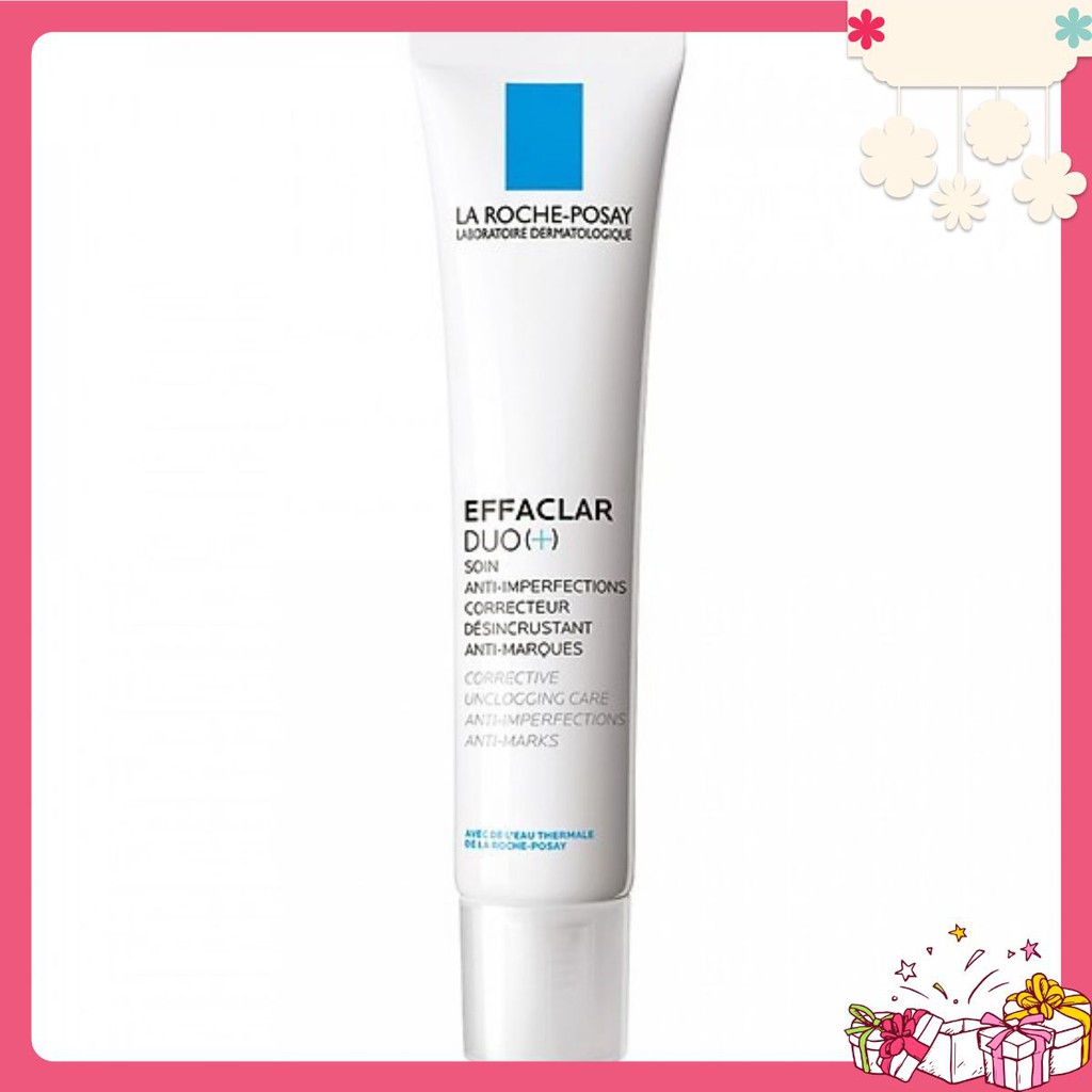 [Fullsize 40ml] Kem Ngừa Mụn Mờ Thâm La Roche Posay Effaclar Duo+