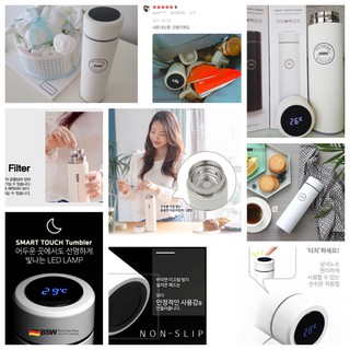Bình giữ nhiệt thông minh hiển thị nhiệt độ BSW