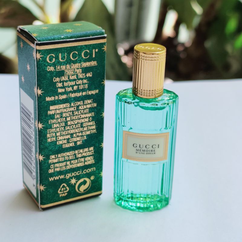 Nước Hoa Unisex Gucci Memoire D’une Odeur EDP 5ml