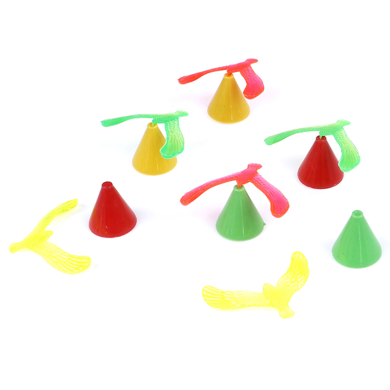 Bộ 5 Đồ Chơi Cân Bằng Trọng Lực Hình Chú Chim + Kim Tự Tháp Cho Bé