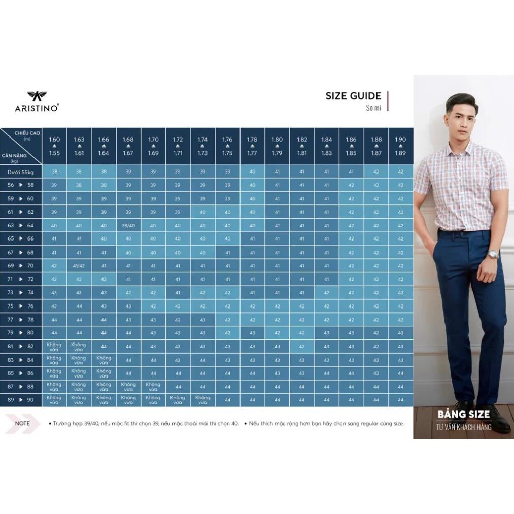 Áo sơ mi nam Aristino họa tiết lá tinh tế, áo sơ mi ngắn tay aristino dáng slim ôm, chất liệu bamboo mềm mại - ASS129S1
