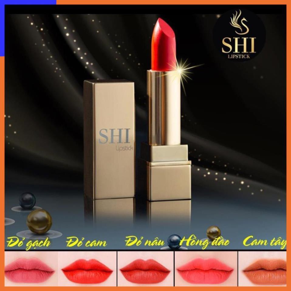 [Hàng mới về] Son lì SHI mềm mịn như nhung chống thấm nước chống khô môi lâu trôi - Son ăn được [HÀNG CHÍNH HÃNG] V V V | BigBuy360 - bigbuy360.vn