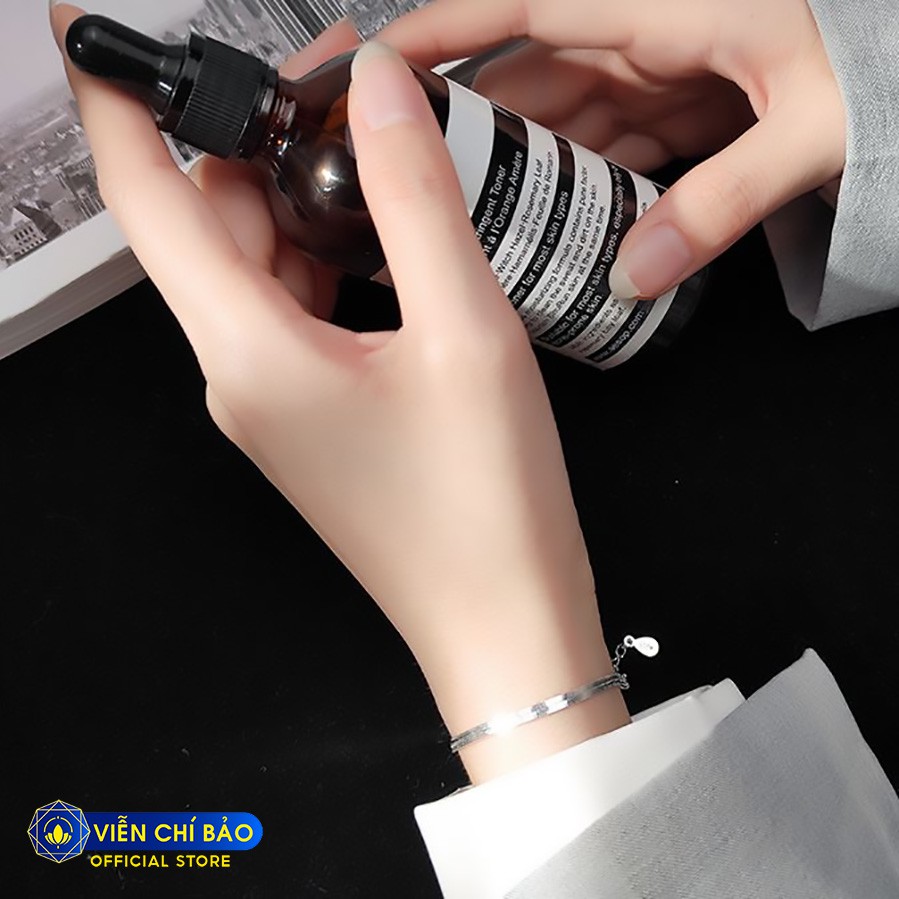 Lắc tay bạc nữ đẹp Viễn Chí Bảo chất liệu bạc S925 trẻ trung phong cách thời trang Ulzzang Unisex L400714