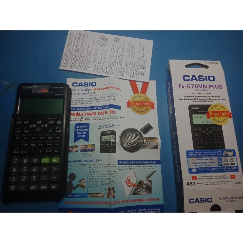 (Hàng cũ) Casio fx 570vn plus 2nd edition chính hãng của bitex