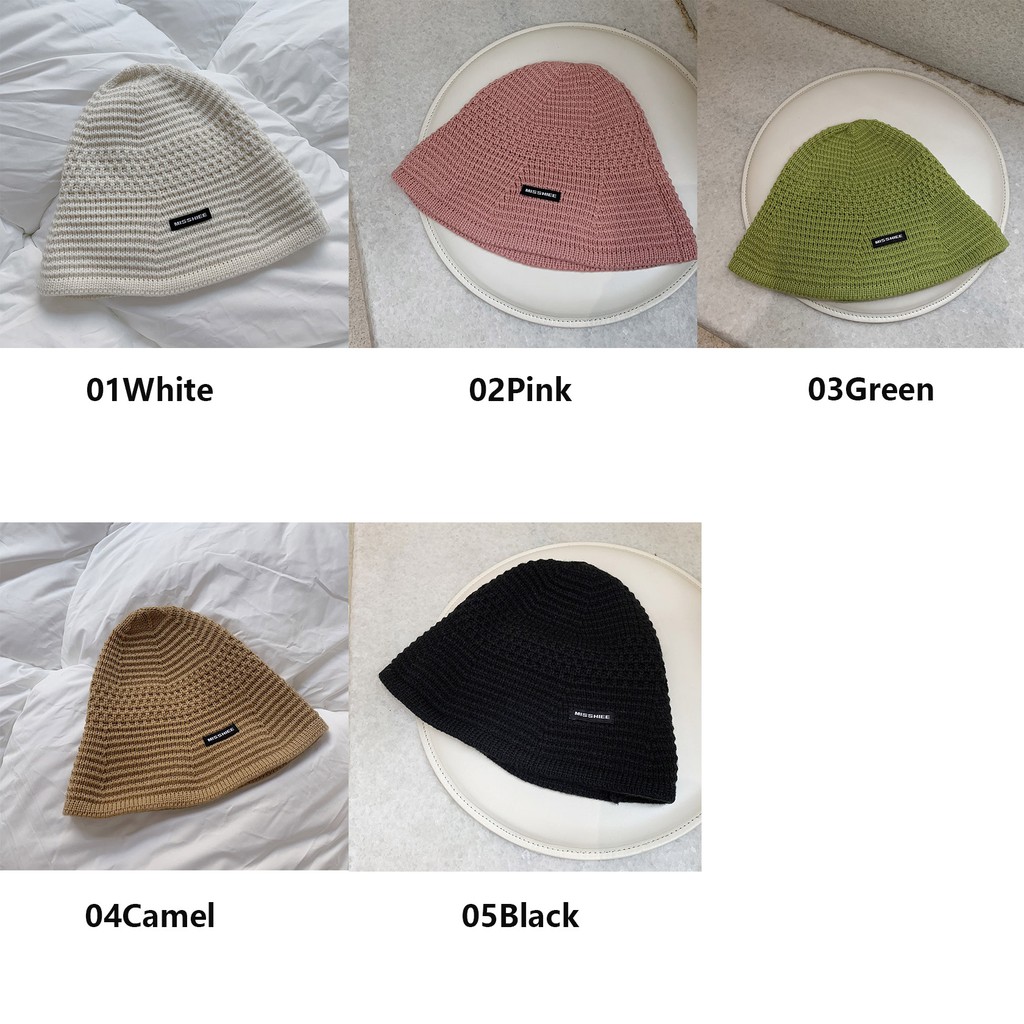 Nón Bucket thời trang phong cách Hàn Quốc