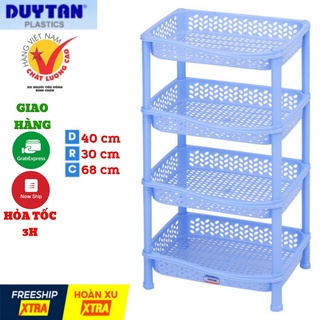 Kệ chén nhựa duy tân 4 tầng nhỏ ( 44 x 30 x 81.5cm) Note color