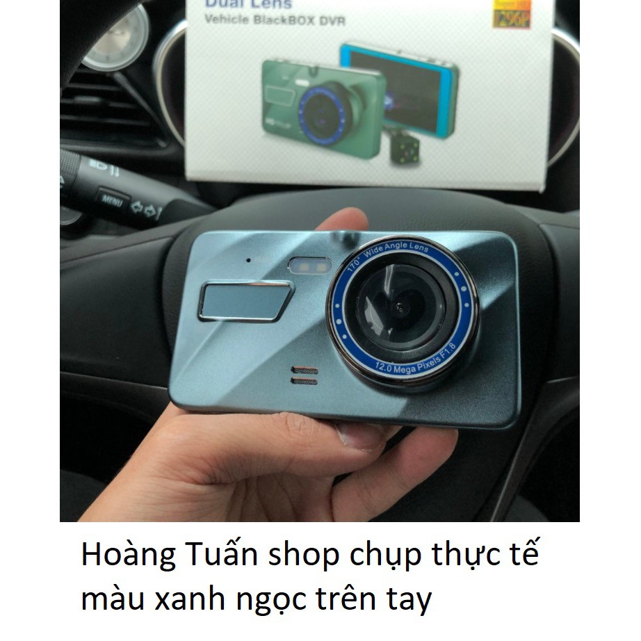 Camera hành trình trước sau A10 X4 STARLIGHT màn cảm ứng 4inch full HD dây cam sau dài đến 10 mét cho xe tải