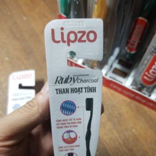 Bàn chải đánh răng Lipzo Ruby Charcoal