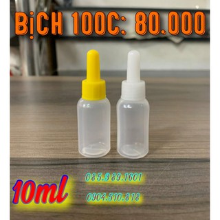 CHAI NHỰA 10ML (100c)