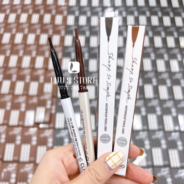 Chì Mí Mắt CLIO Sharp So Simple Waterproof Pencil Liner