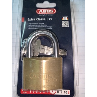 Khóa cửa abus 75/50 đồng bấm