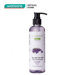Nước Rửa Tay Khô Milaganics Oải Hương 250ml