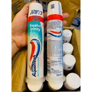 Kem đánh răng aquafresh fresh & minty 100ml - hàng uk