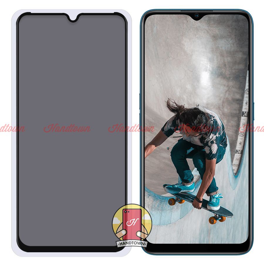 Kính cường lực Chống Nhìn Trộm 9H Dành Cho Oppo A5 2020 / A9 2020 Full Màn Hình Full Keo