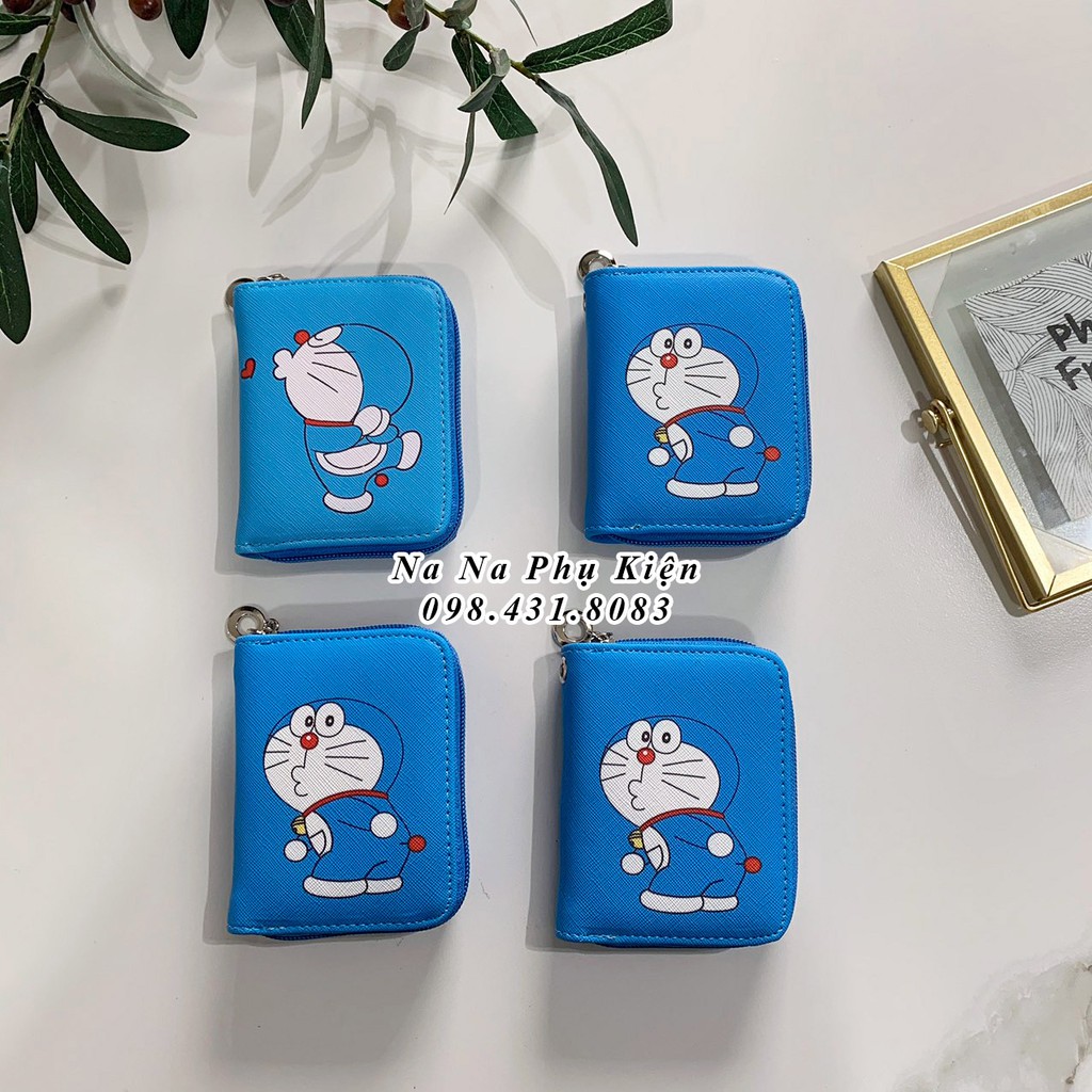 Ví Ngắn Hoạt Hình Doraemon đáng yêu