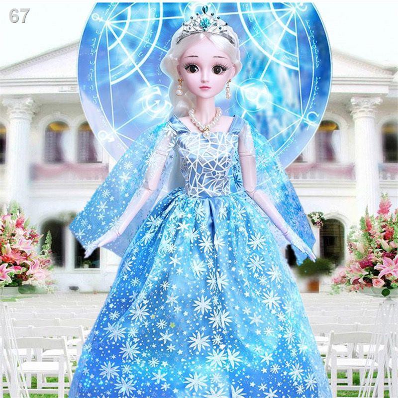 60cm Barbie váy cưới xe hơi tuyệt vời trang phục cổ cô gái mặc quần áo đồ chơi