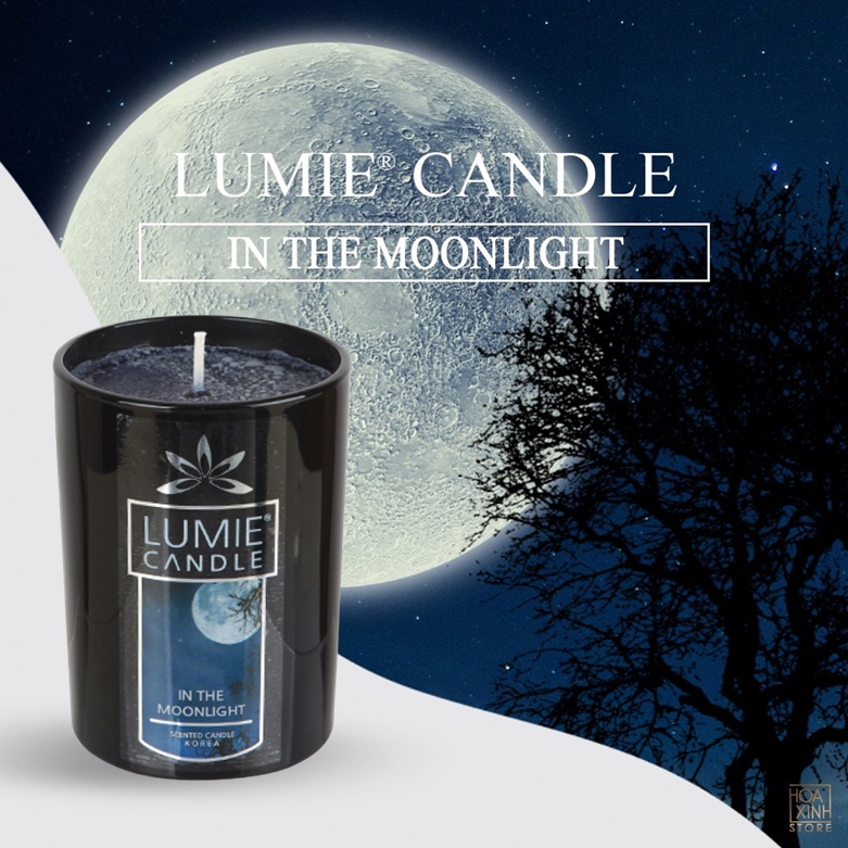 Nến Ly Thơm Cao Cấp Hàn Quốc LUMIE CANDLE Size M 270g - 3 Mùi Hương