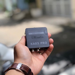Bộ chuyển đổi âm thanh digital sang analog ka03 pro bluetooth