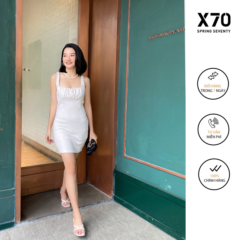 Đầm Thun Nữ Hai Dây Form Ôm Body Thời Trang X70 - 000700001 | BigBuy360 - bigbuy360.vn