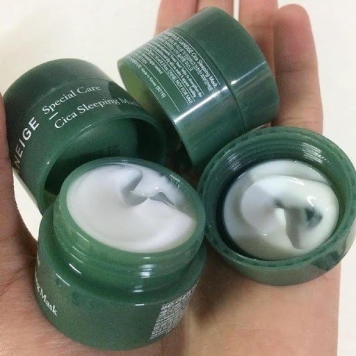 ( Mẫu mới - Minisize 10ml ) Mặt nạ ngủ Laneige Cica Sleeping Mask