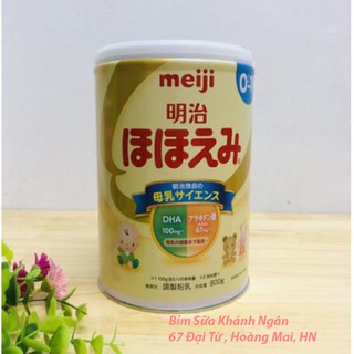 Sữa Meiji chuẩn hàng nhật nội địa số 0 800g.