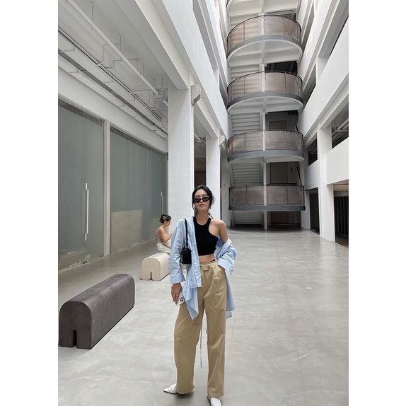 Áo croptop ba lỗ MOODY NUDY | BigBuy360 - bigbuy360.vn