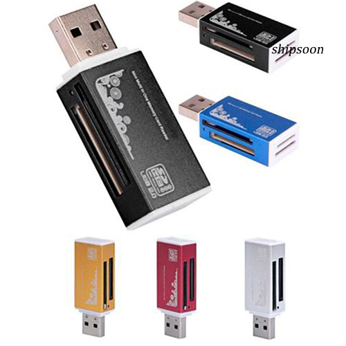 Đầu Đọc Thẻ Nhớ Tất Cả Trong 1 Cổng Usb 2.0 Cho Micro Sd Sdhc Tf M2 Mmc Ms Ms Pro | BigBuy360 - bigbuy360.vn