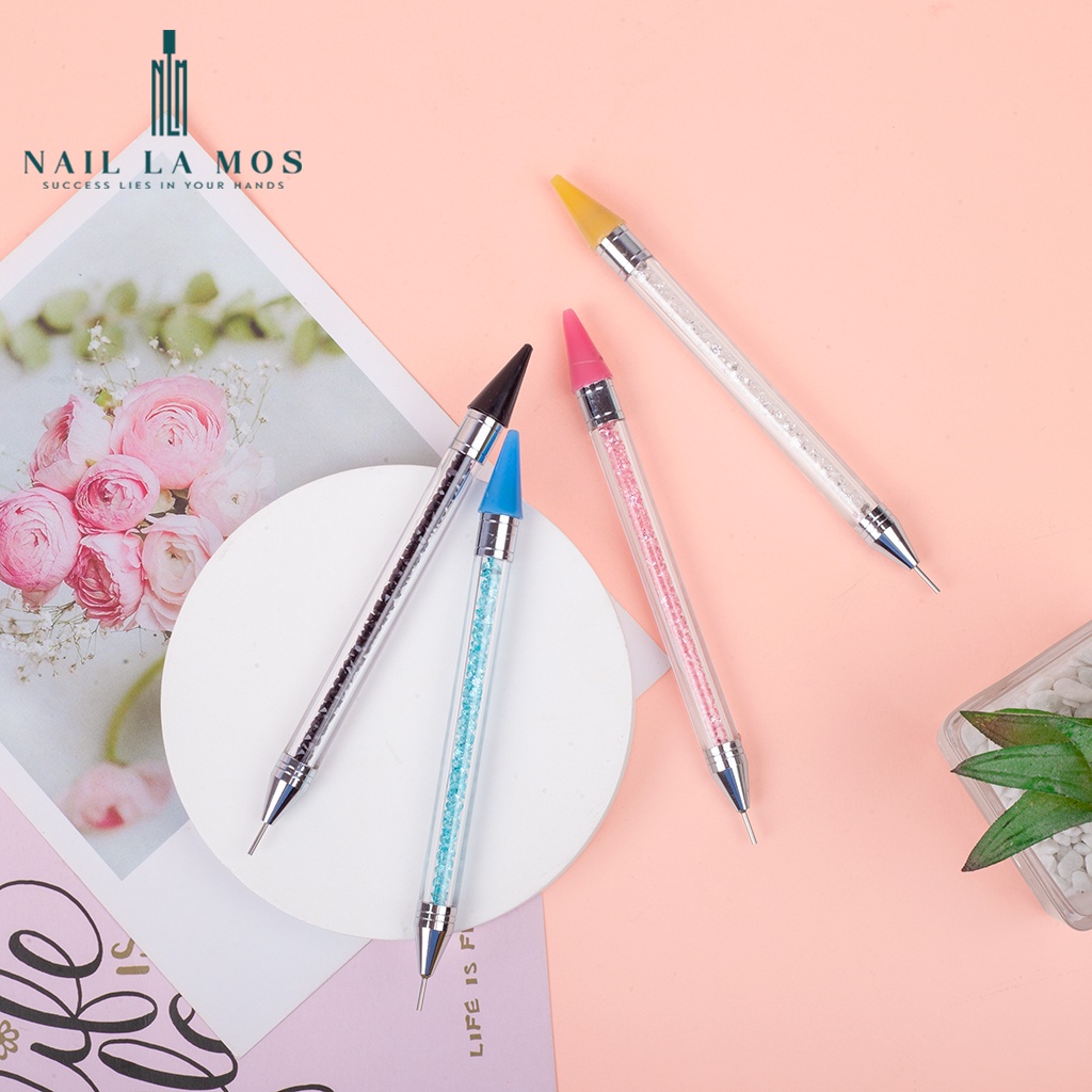 Bút chấm đá 2 đầu loại xịn - 1 đầu hít đá, 1 đầu cậy chỉnh đá