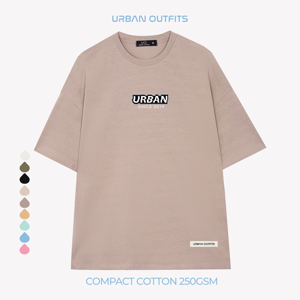 Áo Thun Tay Lỡ Form Rộng URBAN OUTFITS  ATO112 Local Brand In URBAN Coppyright ver 2.0 Vải 100% Compact Cotton 250GSM