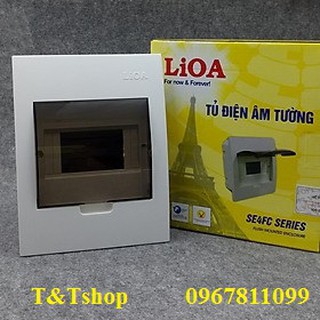 Tủ điện nhựa chứa aptomat Lioa 2-12 át