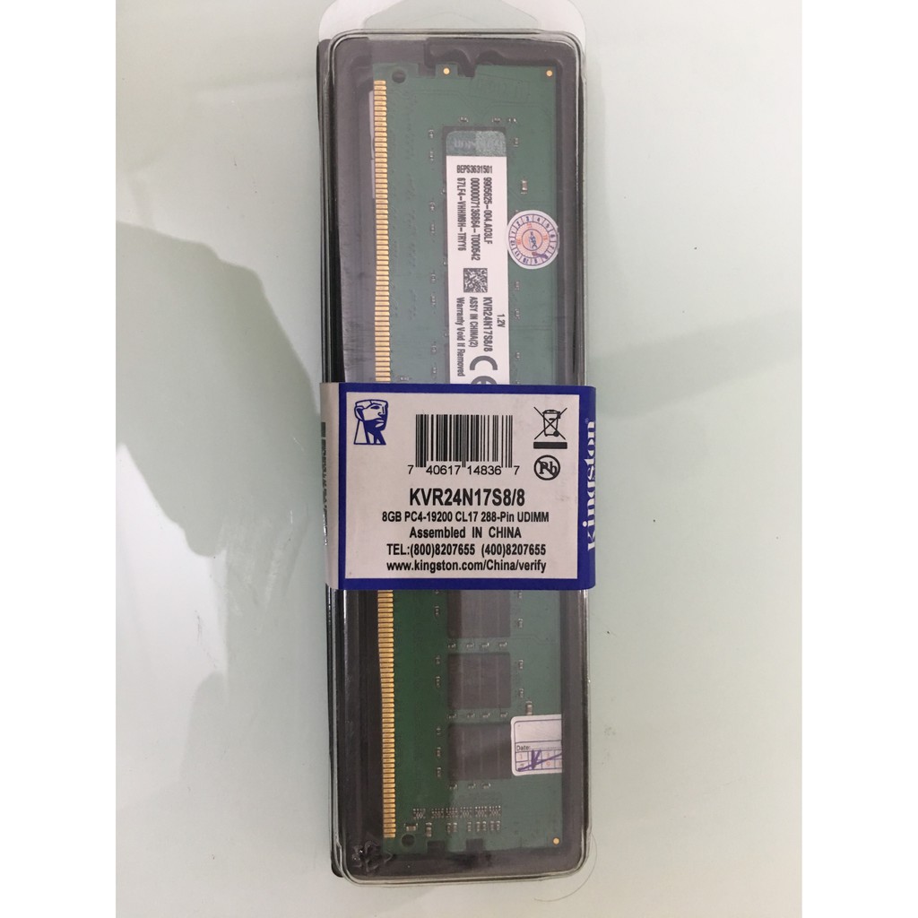 Ram Kingston DDR4 8GB bus 2400Mhz PC