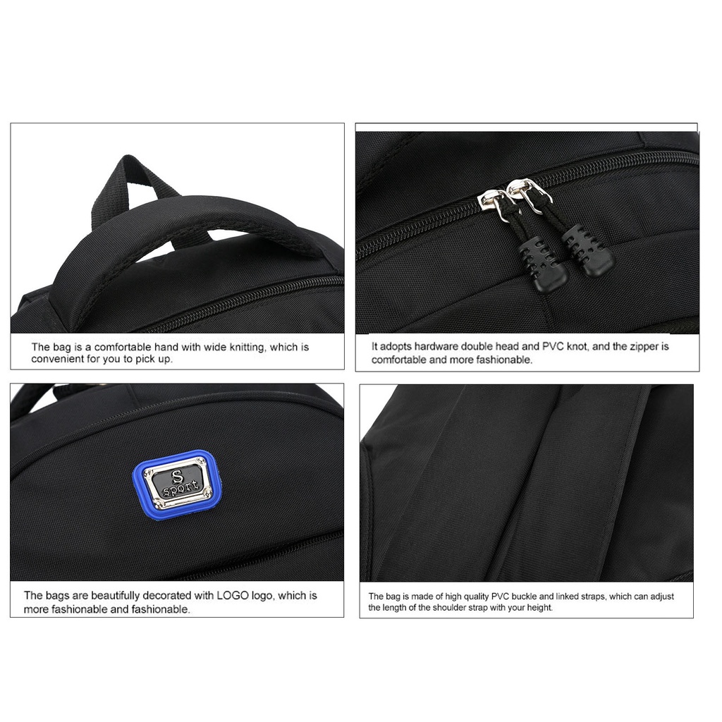 [Mẫu hot- Size cao 48cm] Ba Lô Đi Học Đi chơi Du Lịch Ngoài Trời Có Sức Chứa Lớn Mẫu Mới Năm 2022 Dành Cho Nam Nữ