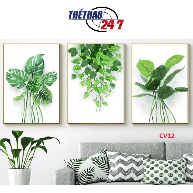 TRANH CANVAS, BỘ 3 TRANH CANVAS CAO CẤP