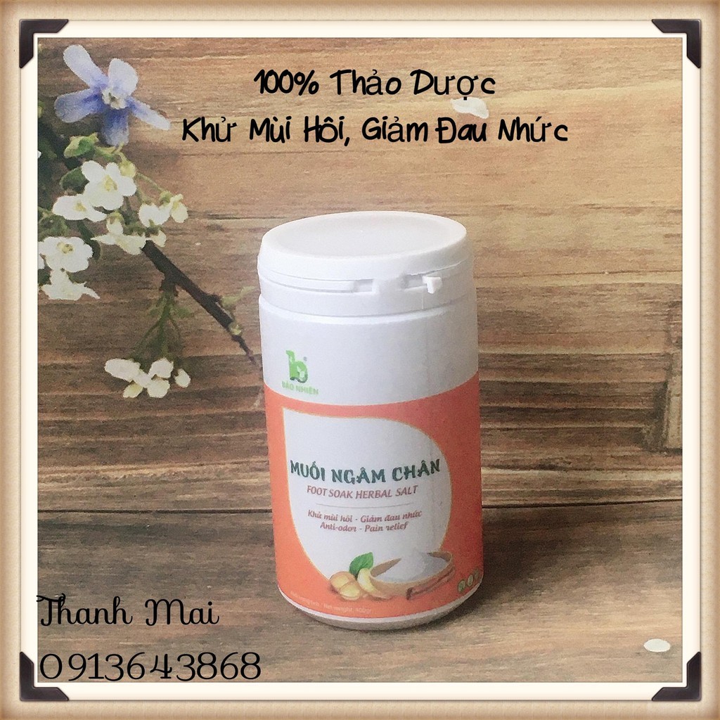 Muối Ngâm Chân Bảo Nhiên 350gr