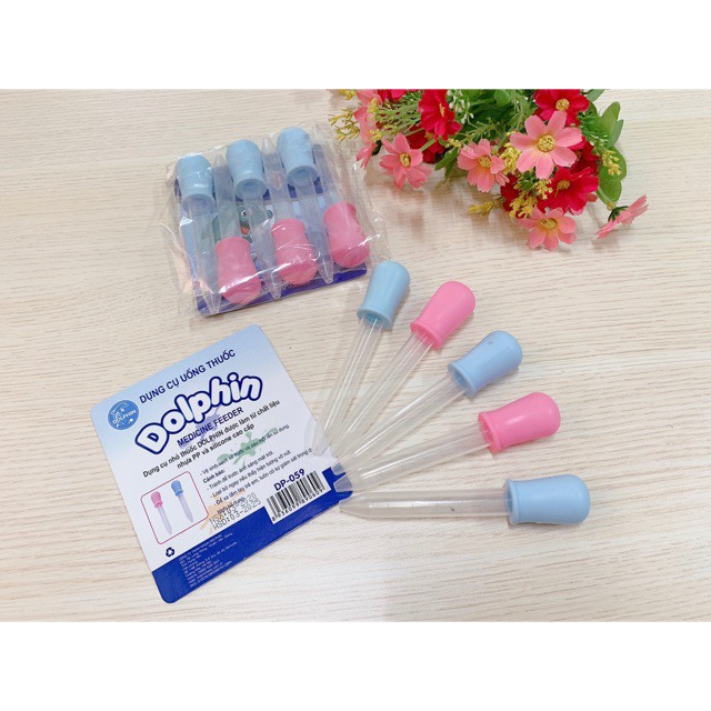 Ống Bón Sữa Thuốc 5ML Cho Bé Hiệu Dolphin