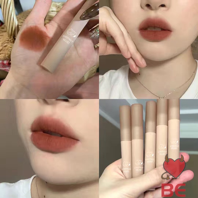 Son Kem Màu Nhung Lì Không Phai Không Dính Cốc Lâu Trôi Dành Cho Nữ