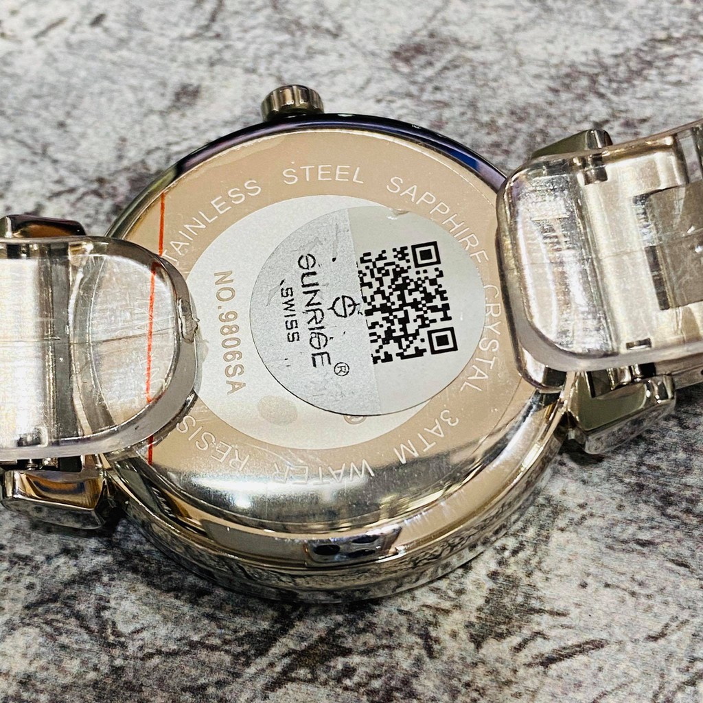 Đồng hồ Sunrise nữ chính hãng Nhật Bản L9906SA.D.T - kính saphire chống trầy - chạy