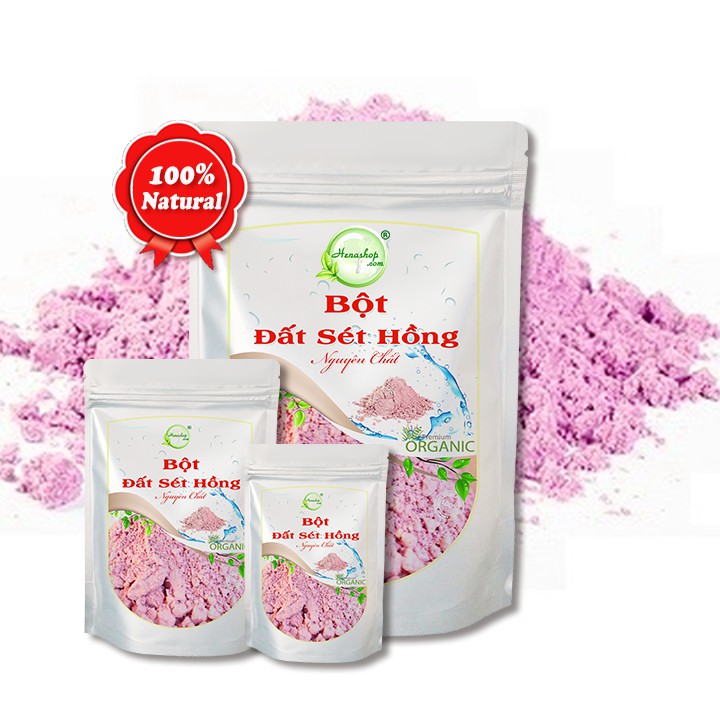 Bột Đất Sét Hồng 100gr