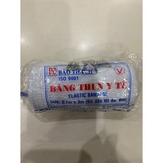 BĂNG THUN Y TẾ BẢO THẠCH ( Trắng)