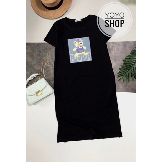 ĐẦM THUN THÁI DÁNG SUÔNG NHIỀU MÀU FORM DƯỚI 60kg | BigBuy360 - bigbuy360.vn