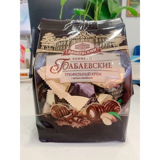 Socola xoắn nhân kem hạnh nhân Nga 200g socola nhân kem hàng nga nhập khẩu