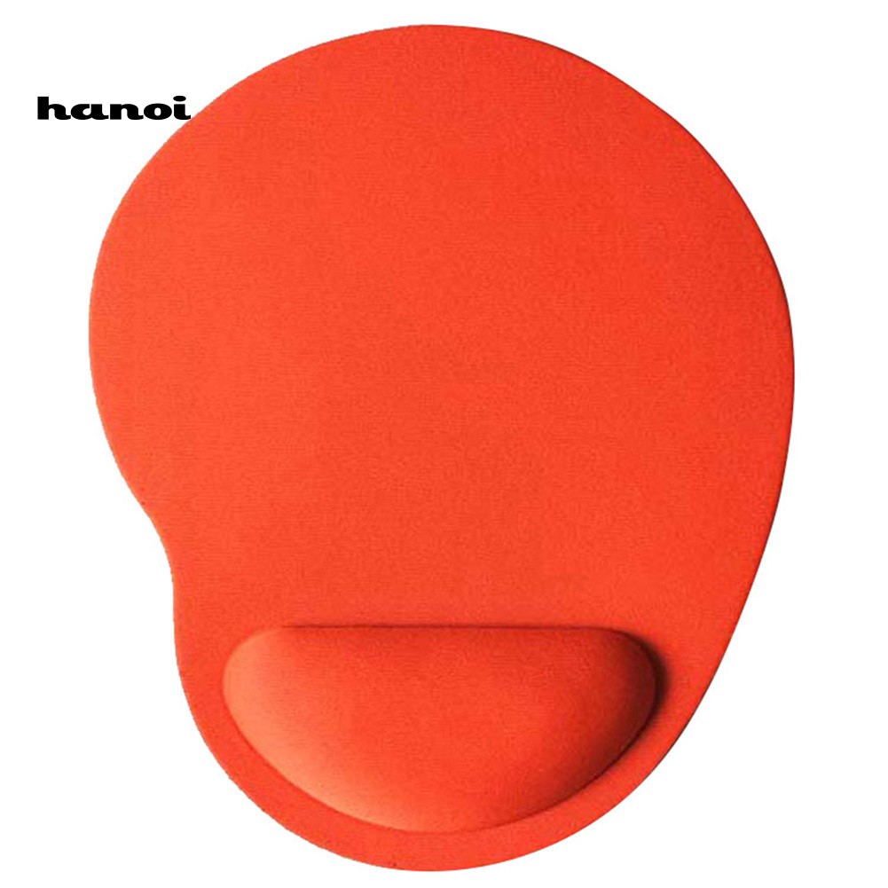 Đệm Lót Chuột AHti-Slip Màu Trơn Thoải Mái Chống Trượt Hỗ Trợ Cổ Tay