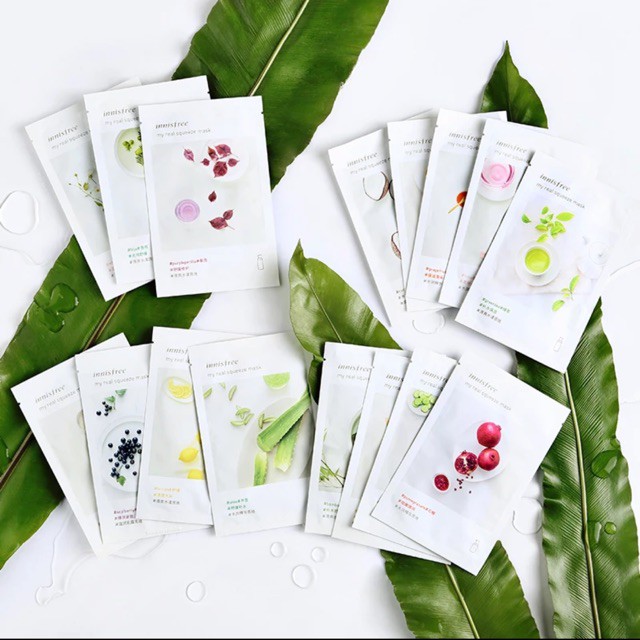 Mặt Nạ Innisfree My Real Squeeze Mask - Đủ Mùi