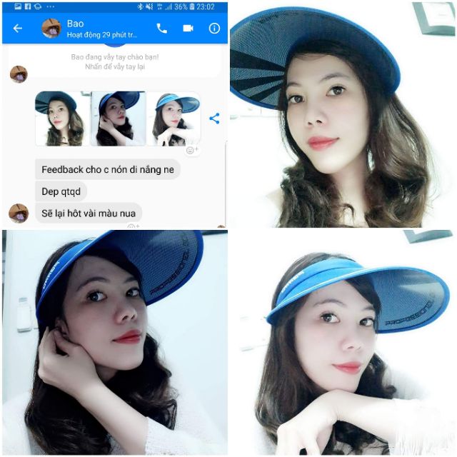 Nón Ajuma chống tia UV Hàn Quốc