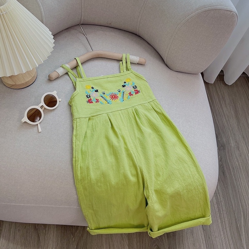 Bộ yếm 2 dây cho bé gái TTR63