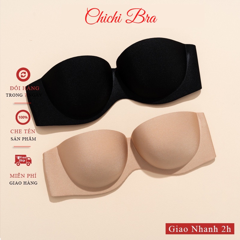 Áo Cúp Ngực Hở Lưng Chichi Bra dây trong dây ngang chống tuột - 218