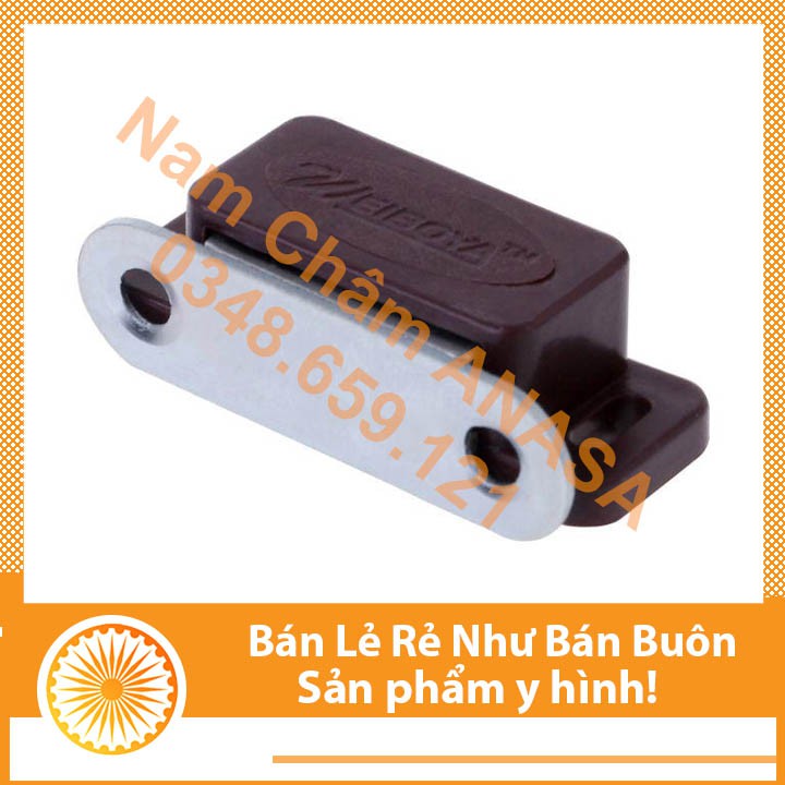 Chốt nam châm gắn cửa tủ siêu bền giá 1 cái