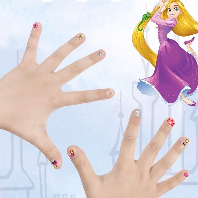 Hình dán móng tay bé gái bé trai