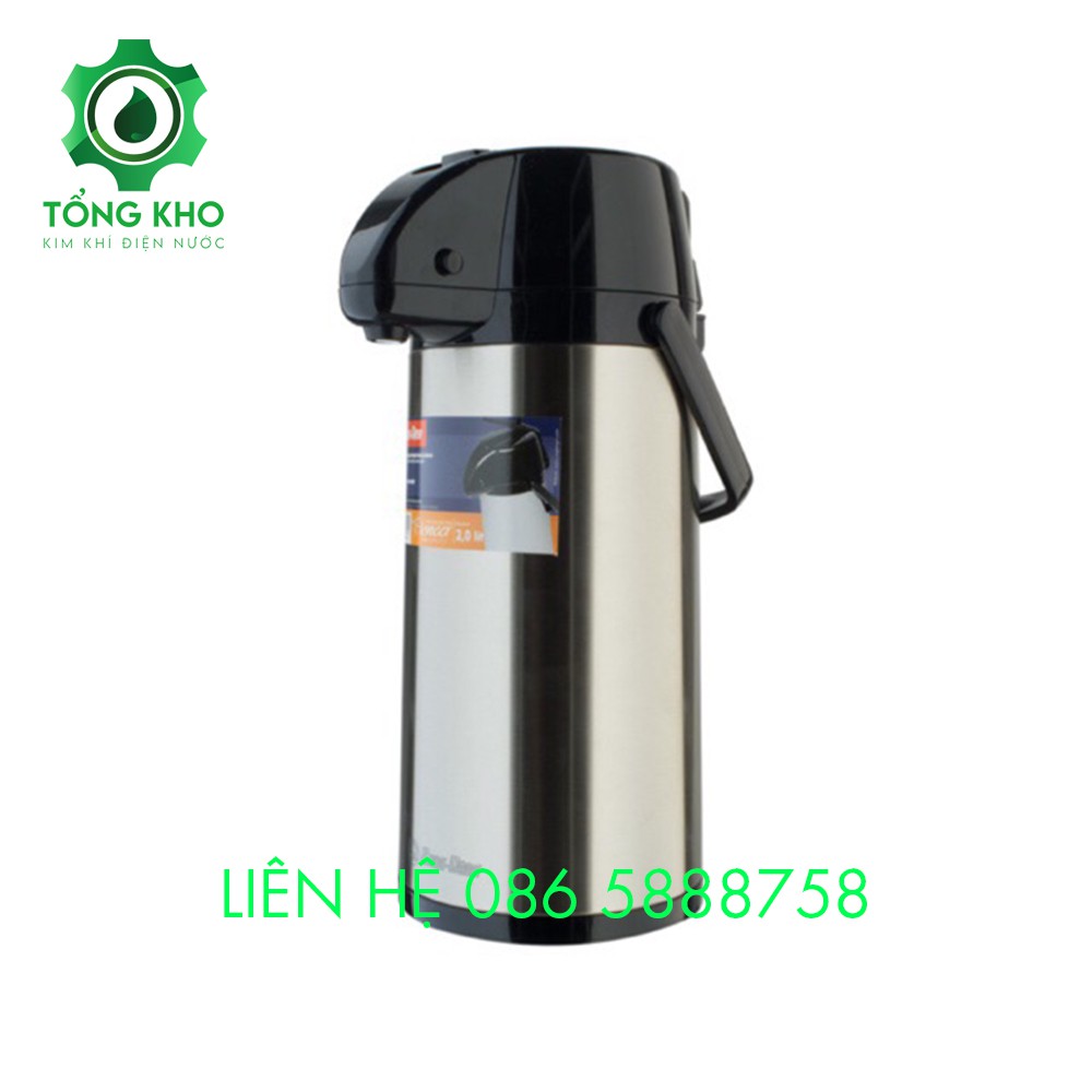 Phích đựng nước nóng 2 lít Rạng Đông Inox cao cấp - Tổng kho kim khí điện nước RD 2045ST1.E