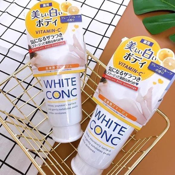 TẨY TẾ BÀO CHẾT DƯỠNG TRẮNG WHITE CONCCHÍNH HÃNG Tẩy da chết thực sự là một trong những bước chăm sóc da vô cùng qua